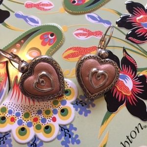 Brighton heart earrings perfect for Valentine's!